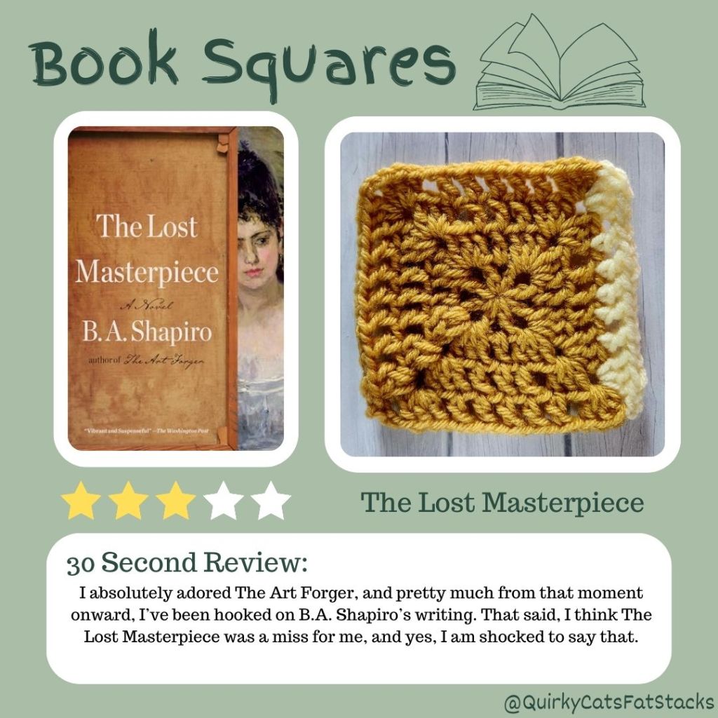 Book Square #14: The Lost&nbsp;Masterpiece